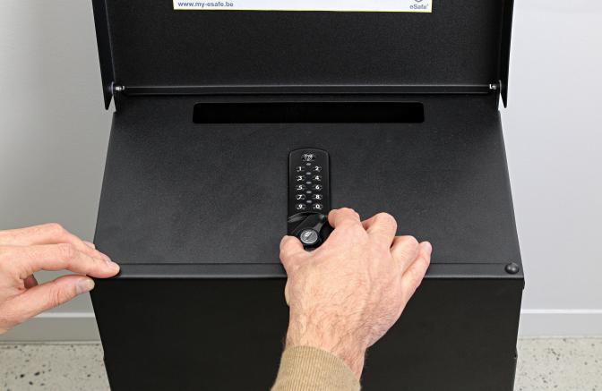 opbouw brievenbus voor pakjes
