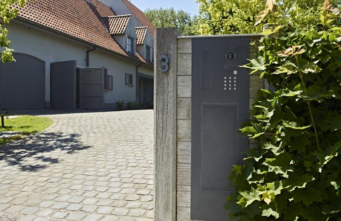 inbouw pakketbrievenbus smartpanel BCLPH